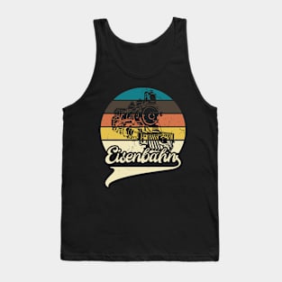 Retro train Tank Top